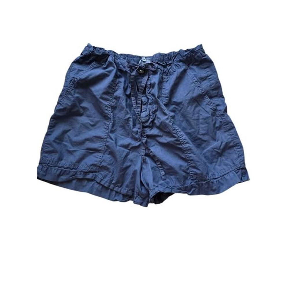 Lou & Grey Navy Blue Drawstring Shorts M